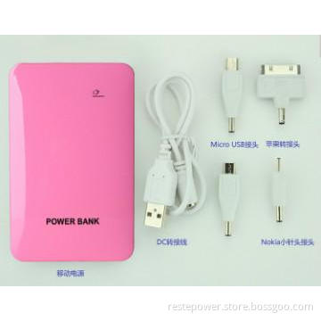 Gorgeous power bank/mobile phone charger with Led for iphone/ipad.